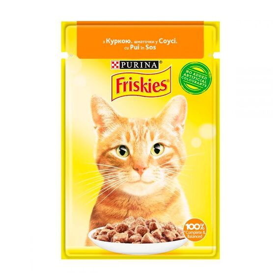 Влажный корм д/кошек Junior Цыпленок 85г FRISKIES