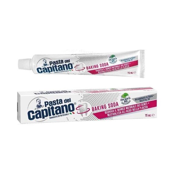 Pasta de dinti Inalbire 75ml PASTA DEL CAPITANO