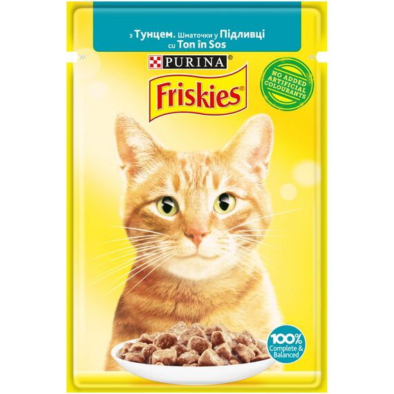 корм д/кош. Тунец 85гр FRISKIES