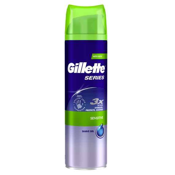 Гель д/бритья Sensitive 200мл GILLETTE