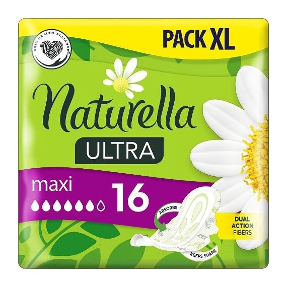 Прокладки DUO MAXI 16шт NATURELLA