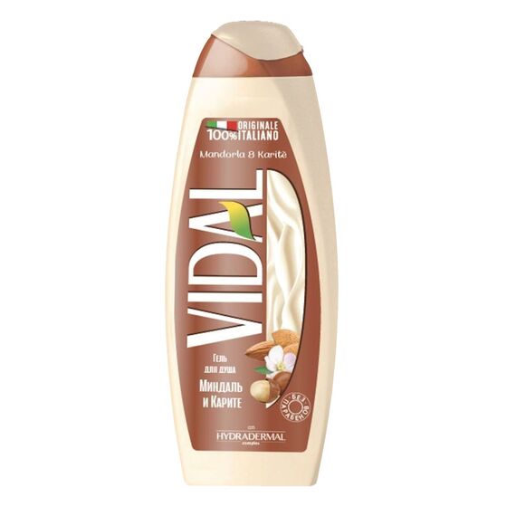 Gel de dus Almond Karite 500ml VIDAL