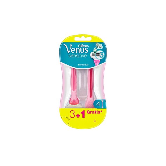 Одноразовая бритва Sensitive, 3+1 шт VENUS