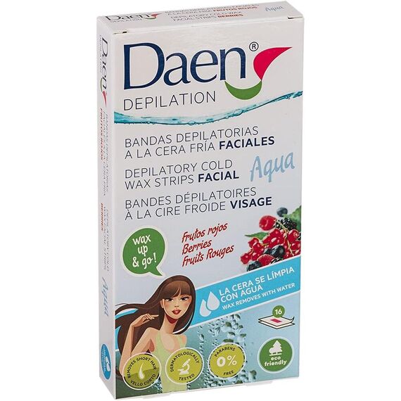 Benzi de ceara faciala Fructe de padure 16buc DAEN