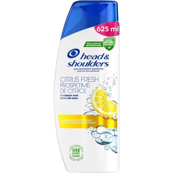 Sampon Citrus Fresh 625ml H&S