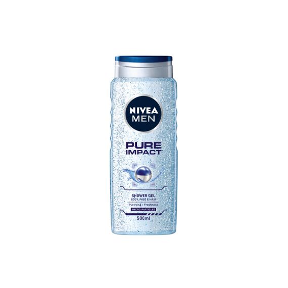 Men Гель д/душа Pure Impact 500 мл NIVEA