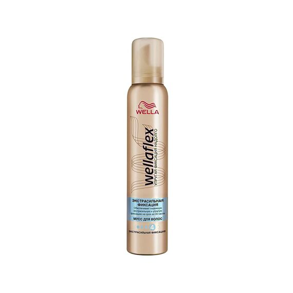 Mousse X/Strong HDL (4) 200ml WELLAFLEX