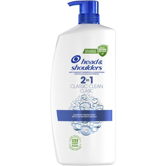 Шампунь Classic Clean & Clear  с помпой 800мл H&S