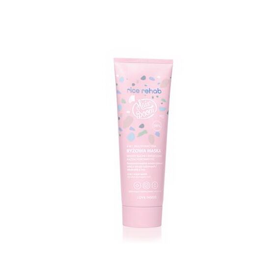 HAIRBOOM Rice Rehab 4 in 1 Masca p/u par multifunctionala cu extract de Orez 200ml