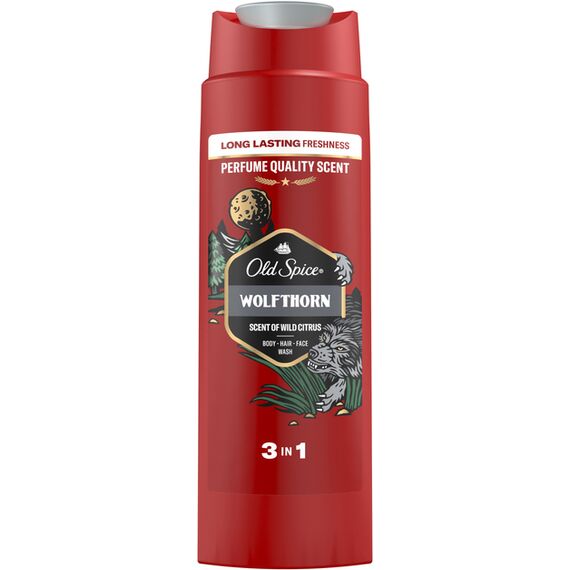 Гель д/душа WOLFTHORN 400мл OLD SPICE