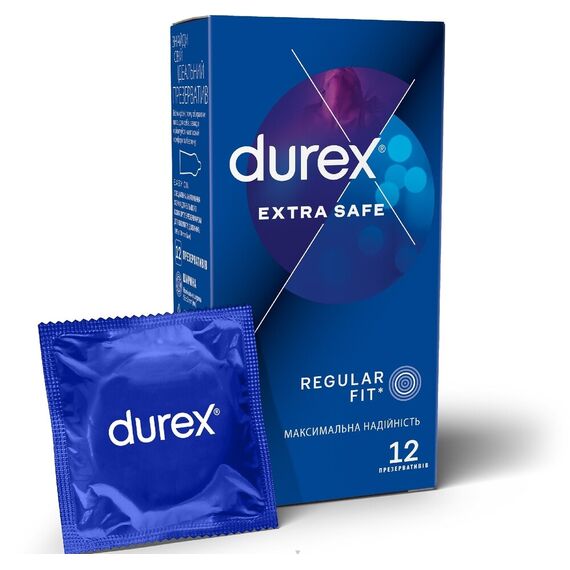 Презервативы Extra Safe 12шт DUREX
