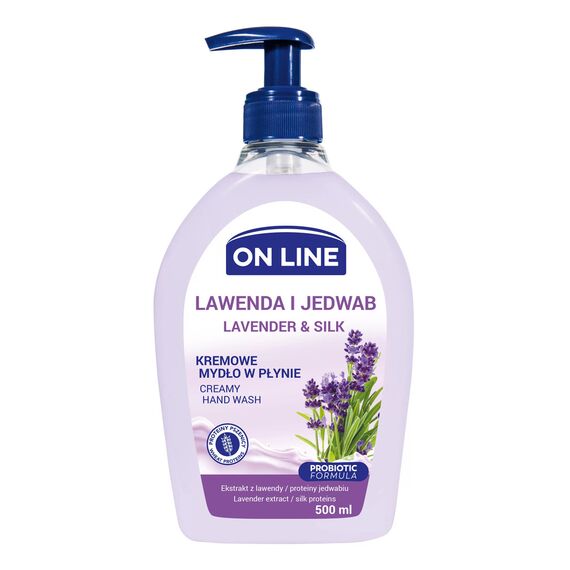 Sapun-crema Lavanda,Matase 500ml ON LINE