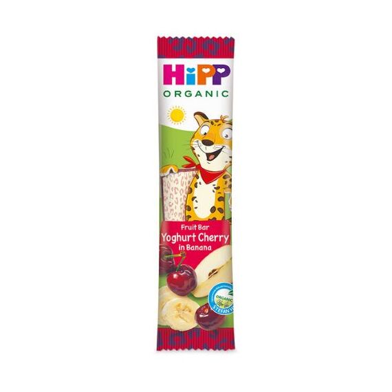 Batonas iaurt, cirese si banana 23g 12L+ pel HIPP