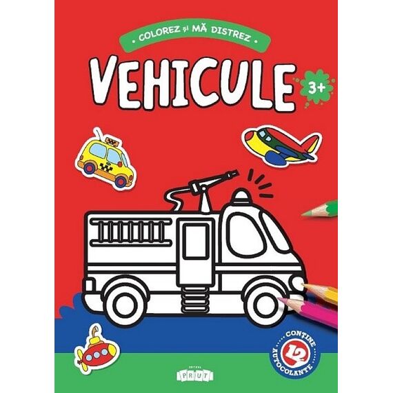 Vehicule 3+, contine 12 autocolante PRUT