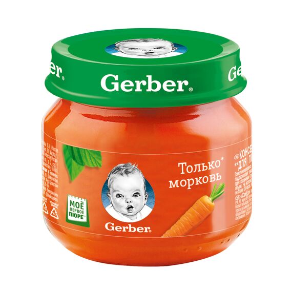 Piure morcov 4l+ 80g st GERBER