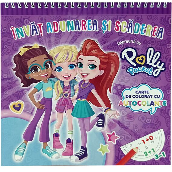Invat adunarea si scaderea impreuna cu Polly Pocket