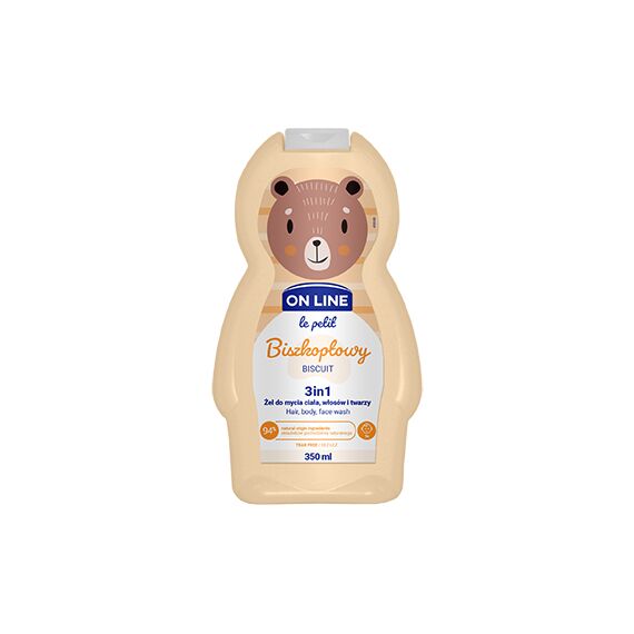 Gel hidratant copii 3in1 Biscuit 350ml ON LINE