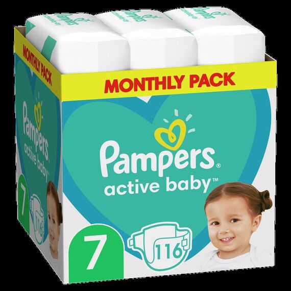 Scutece PAMPERS M BOX EXTRA LARGE 116 (7)