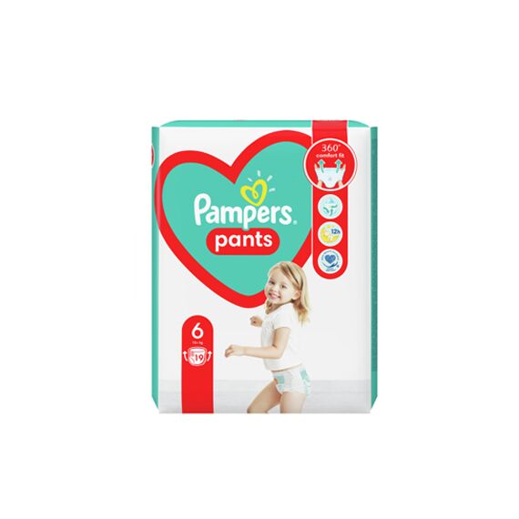 CP PANTS Scutece-chilotei 19buc (6) PAMPERS
