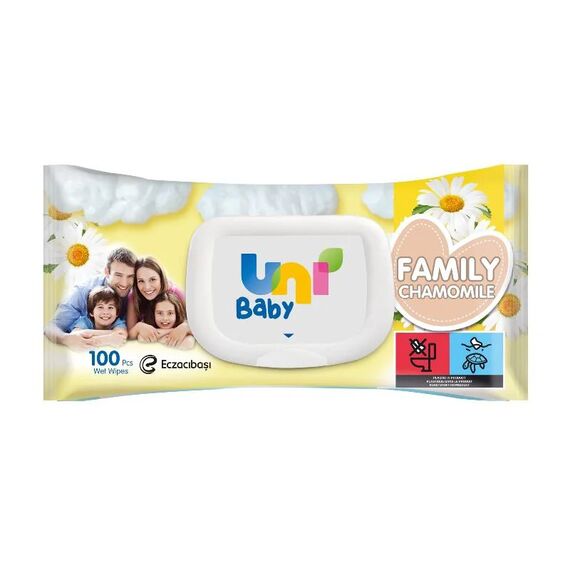 Servetele umede cu capac Baby Family 100buc UNI
