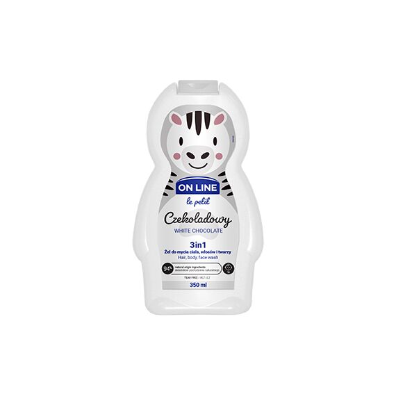 Gel hidratant copii 3in1 White ChocON LINEate 350ml ON LINE