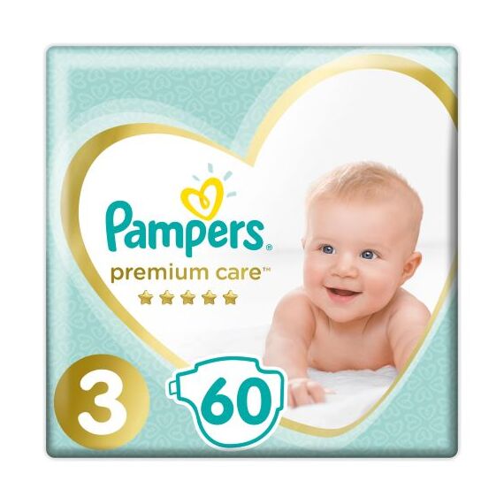 Scutece VP Premium Care Midi 60buc (3) PAMPERS