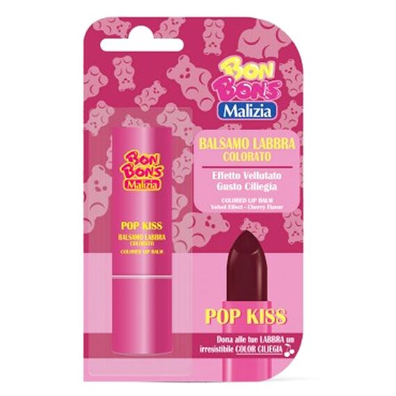 Bon Bons Balsam pt buze Pop Kiss 3,5ml MALIZIA