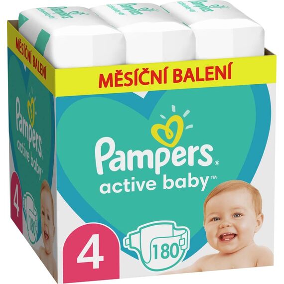 Scutece PAMPERS M BOX MAXI 180 (4)