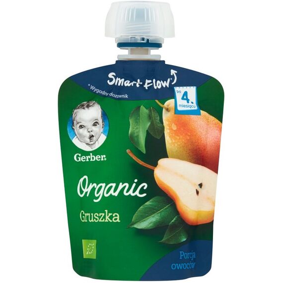 Piure pere Organic 90g GERBER