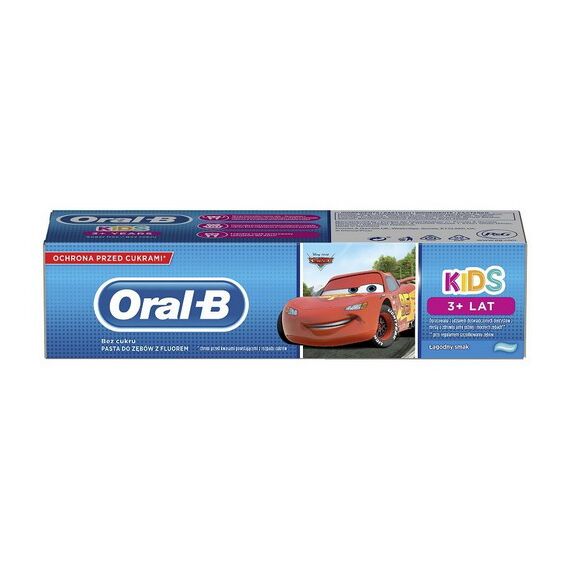 зубная паста детская Cars 3+ лет 75мл ORAL-B