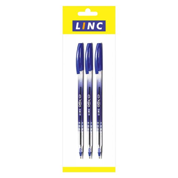 Набор шариковых ручек LINC Offix 3шт