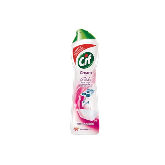 Cream Pink Flower 500ml CIF