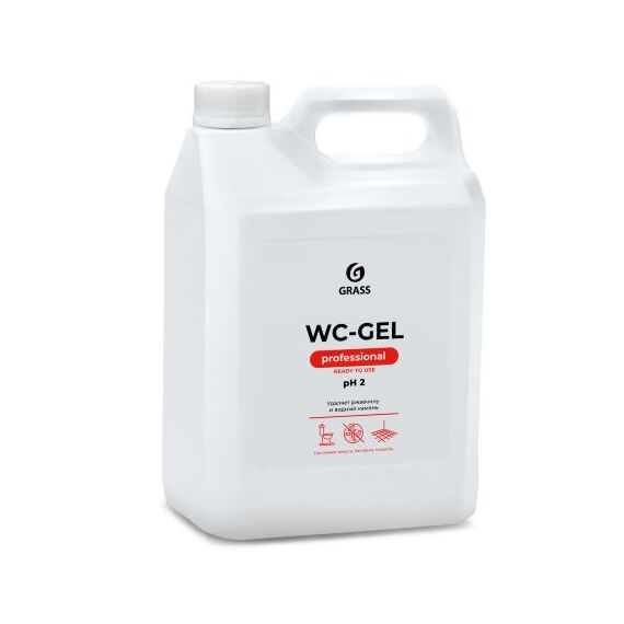 PROFESSIONAL Solutie pentru curatarea obiectelor sanitare WC-Gel 5.3l GRASS