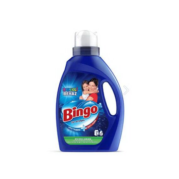 Порошок жидкий Белые&Цветные ткани 2.145л BINGO