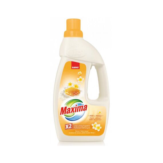 Maxima ополаскиватель д/белья Молоко&Мед 4л SANO
