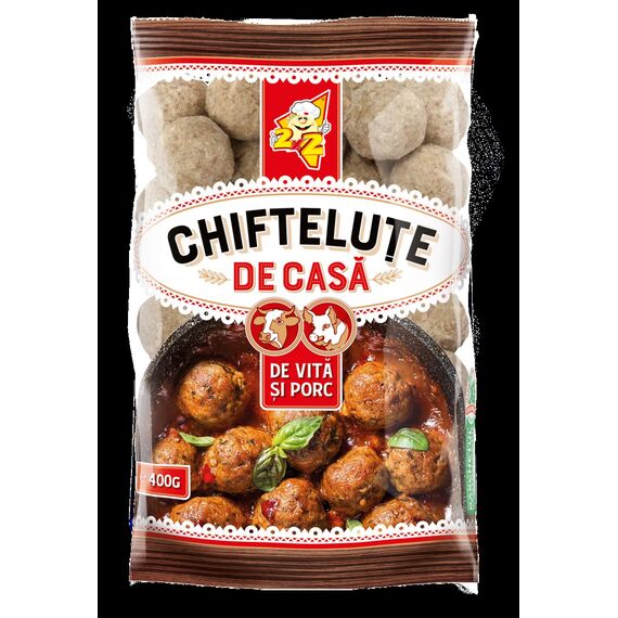 Chiftelute porc/vita 400g 2x2