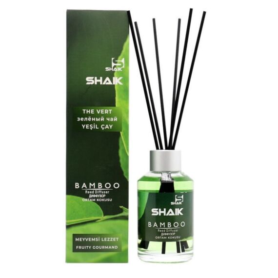 Odorizant lichid cu betisoare The Vert 100ml SHAIK
