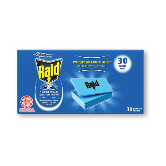 Pastile laminate Antițânțari, 30 bucăți RAID