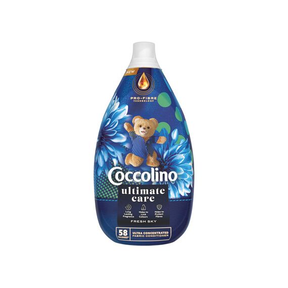 COCCOLINO Концентрированный кондиционер д/белья Fresh Sky 870мл. 58стирок