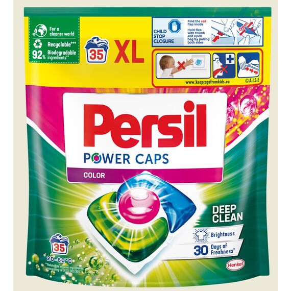 Capsule pentru spalarea tesaturilor colorate  490g 35sp PERSIL