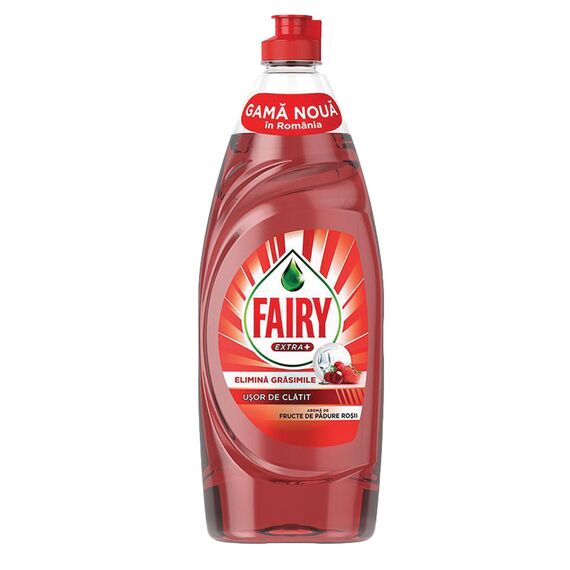 Detergent p/u vase EXTRA + FRUCTE DE PADURE FAIRY