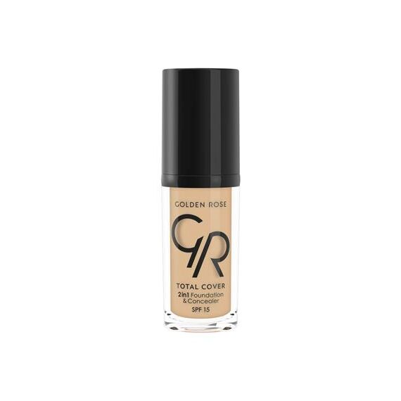 Corrector de fond de ten Total Cover 2in1 №003 6,5g GOLDEN ROSE