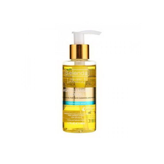 Argan Cleansing Face Oil Ulei hidrofil p/u curatarea tenului cu acid hialuronic 140ml BIELENDA