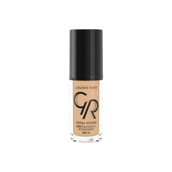 Corrector de fond de ten Total Cover 2in1 №007 6,5g GOLDEN ROSE