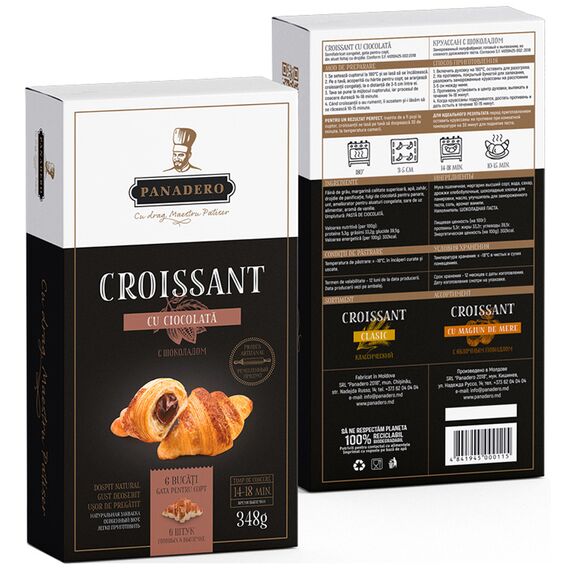 Croissant cu cioc. congelat 348g PANADERO