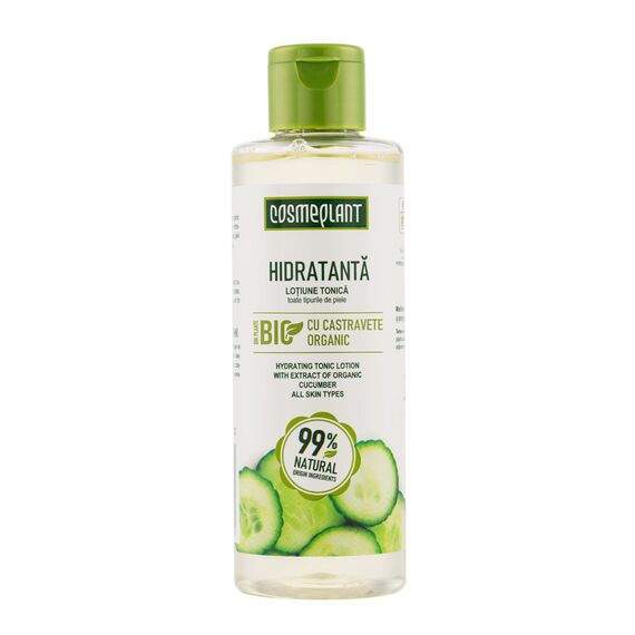 Lotiune tonica hidratanta Castravete 200ml COSMEPLANT