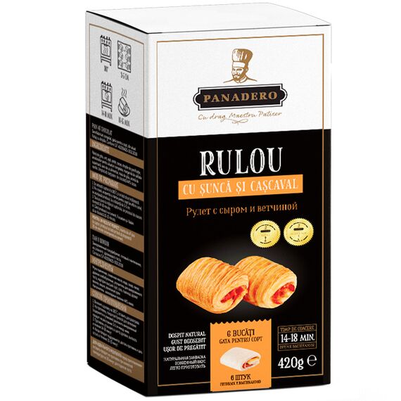 Рулет с ветчиной и сыром замор.420г PANADERO
