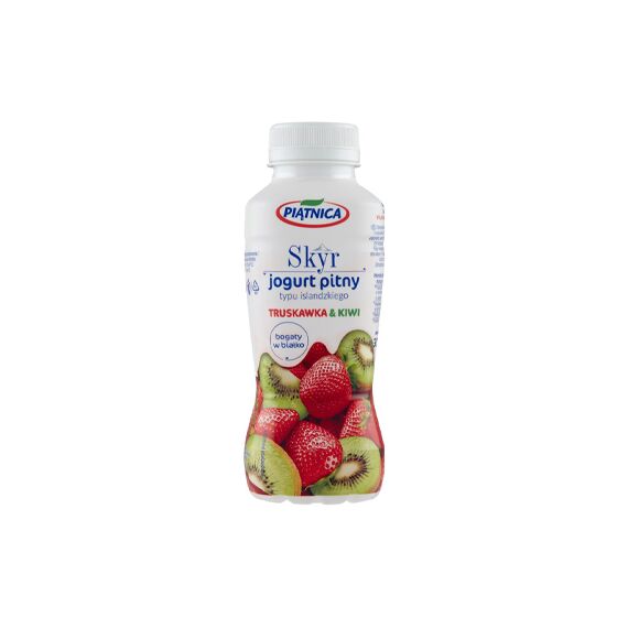 Skyr Iaurt de băut cu căpșuni și kiwi 150g PIATNICA