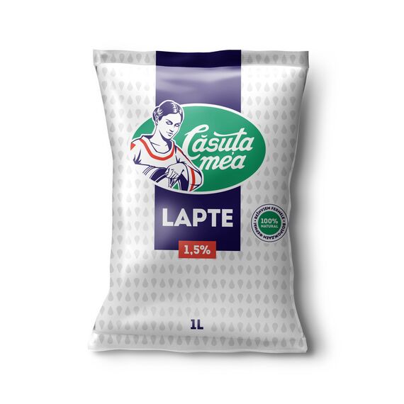 Молоко 1.5% п/э 1л LAP CASUTA MEA
