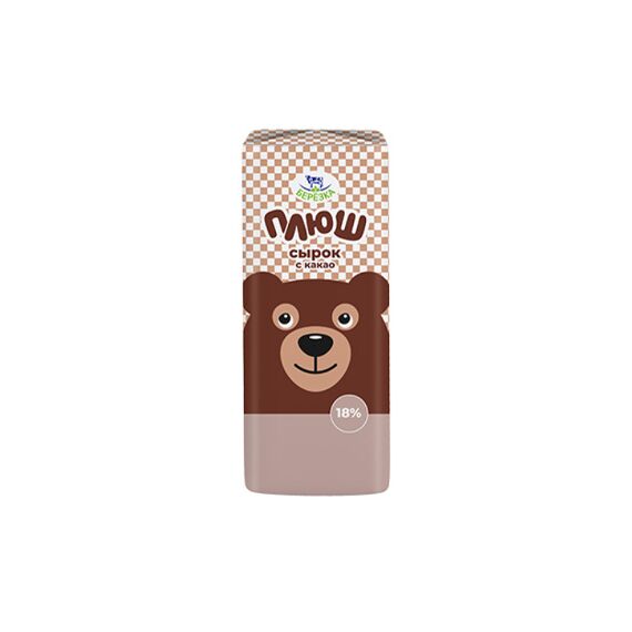 ПЛЮШ Branzica glazurata cu cacao 18% 45g